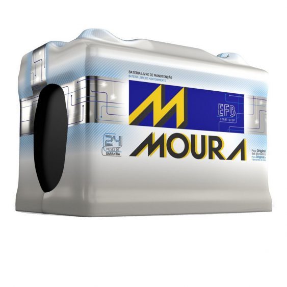 Bateria Moura EFB 72Ah – MF72LD – Para Carro C/ Start-Stop